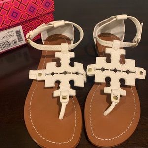 Tory Burch Phoebe Flat Sandal 7.5